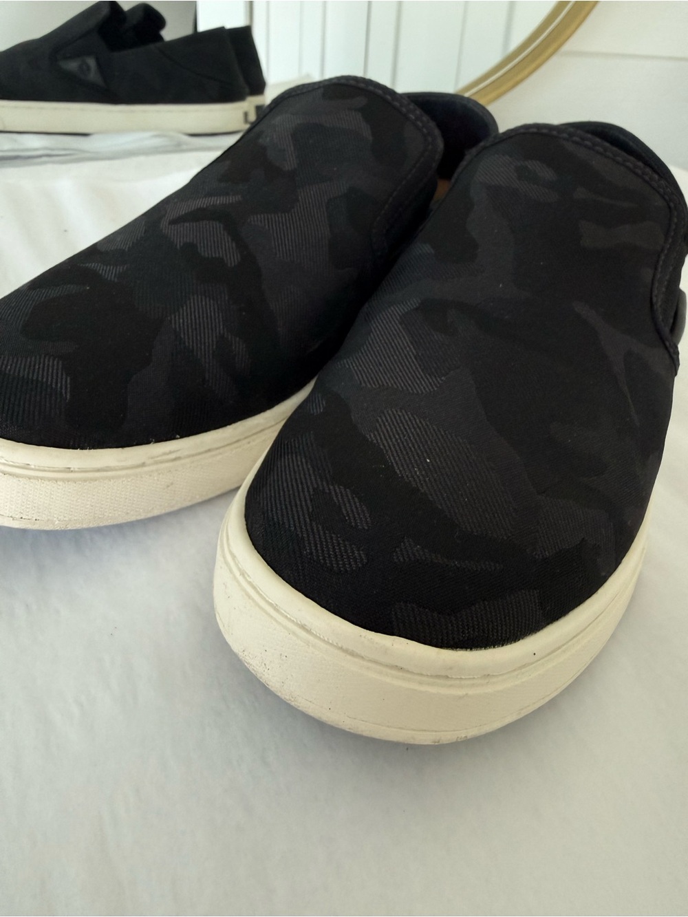 OluKai Black Camo Slip-On